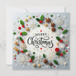 Vrolijk kerstfeest Wenskaarten Kaart