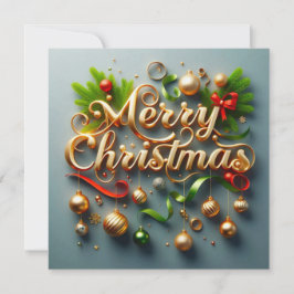 Vrolijk kerstfeest Wenskaarten Kaart