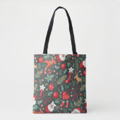 Vrolijk kerstfeest Whimsy Tote Bag (Voorkant)