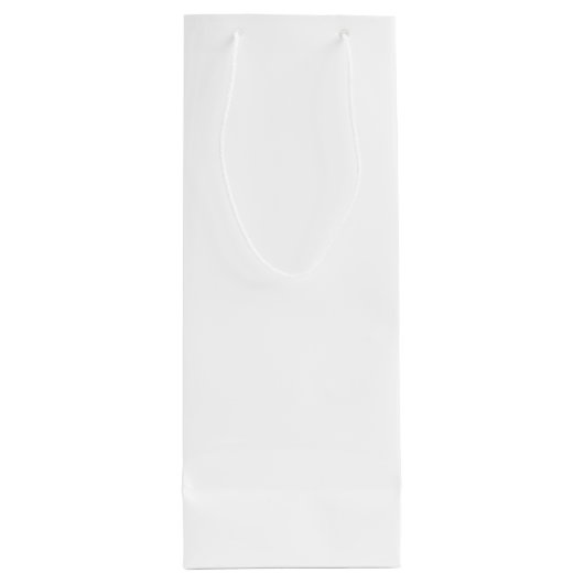 Vrolijk kerstfeest! wijn cadeautas (Achterkant)