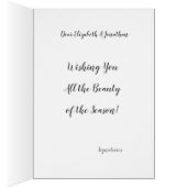 Vrolijk kerstfeest, Winterwoede, kerstfeestdag (Binnen (Rechts))