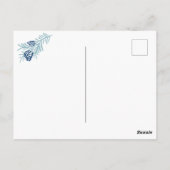 Vrolijk kerstfeest Wreath Briefkaart (Achterkant)