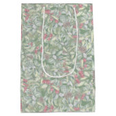 Vrolijk kerstfeest - Wreath - Handschilderde Water Medium Cadeauzakje (Achterkant)