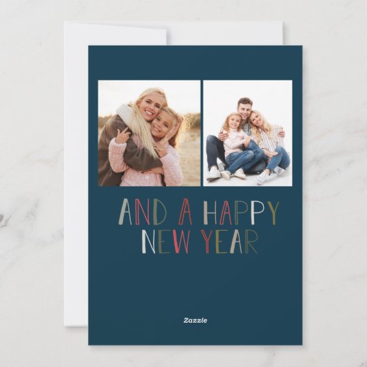 Vrolijk Kerstfeest Ya Filthy Animal Holiday Kaart (Achterkant)