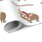 Vrolijk kerstfeest! Yak Cadeaupapier (Rol Hoek)