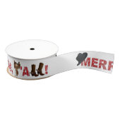 Vrolijk kerstfeest, Ya'll - Cowboy Grosgrain Lint (Spoel)