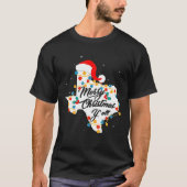Vrolijk kerstfeest Y'all kerstfeest Merry Christus T-shirt (Voorkant)