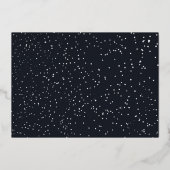 Vrolijk kerstfeest Y'All | kerstfeestfoto Folie Feestdagenkaart (Achterkant)