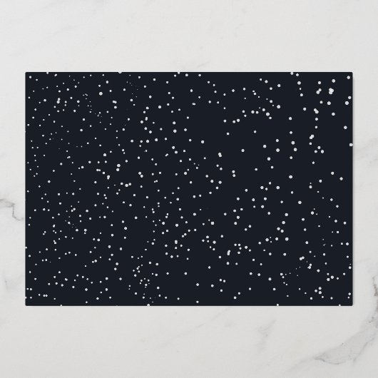 Vrolijk kerstfeest Y'All | kerstfeestfoto Folie Feestdagenkaart (Achterkant)