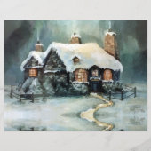 Vrolijk kerstfeest Y'All Marvelous Winter Night (Achterkant)