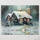 Vrolijk kerstfeest Y'All Marvelous Winter Night (Voorkant)