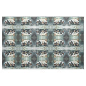 Vrolijk kerstfeest Y'All Marvelous Winter Night Stof (Fat Quarter)