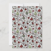 Vrolijk kerstfeest Y'All Reindeer Skull and Cactus Feestdagenkaart (Achterkant)