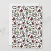 Vrolijk kerstfeest Y'All Reindeer Skull and Cactus Feestdagenkaart (Achterkant)