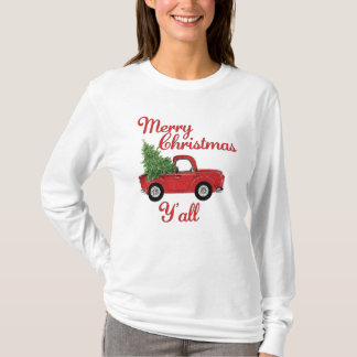 Vrolijk kerstfeest Y'all T-shirt