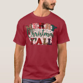 Vrolijk kerstfeest Y'all t shirt (Voorkant)