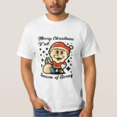 Vrolijk kerstfeest Y'all T-shirt (Voorkant)