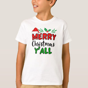 Vrolijk kerstfeest Y'all T-Shirt