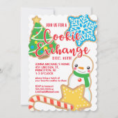 Vrolijk kerstfeest | Yummy Cookie Exchange Kaart (Voorkant)