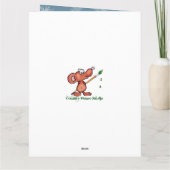 Vrolijk Kerstfeest Zeer Herten Vriend Leuke Humor Kaart (Achterkant)