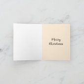 Vrolijk kerstfeest, zwarte vrouw, heldere Sweater  Feestdagen Kaart (Binnen)