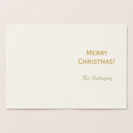 Vrolijk kerstfeestdag Briefkaart (Binnen)