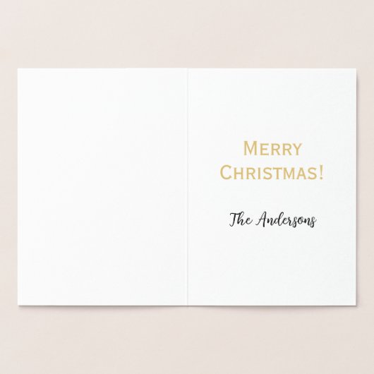 Vrolijk kerstfeestdag Briefkaart (Binnen)