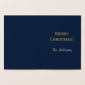 Vrolijk kerstfeestdag Briefkaart (Binnen)