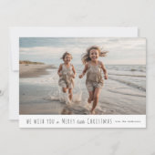 Vrolijk kerstfeestelijke Kaart (Voorkant)