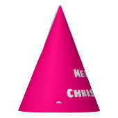 Vrolijk kerstfeestelijke liefde, Warmtedieproze Feesthoedjes (Links)