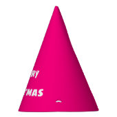 Vrolijk kerstfeestelijke liefde, Warmtedieproze Feesthoedjes (Rechts)