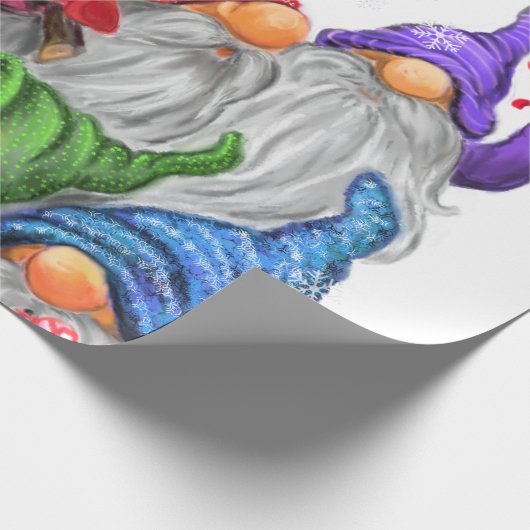 Vrolijk kerstfeestmaal - aangepaste tekst cadeaupapier (Hoek)