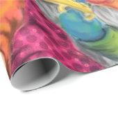 Vrolijk kerstfeestmaal - aangepaste tekst cadeaupapier (Rol Hoek)