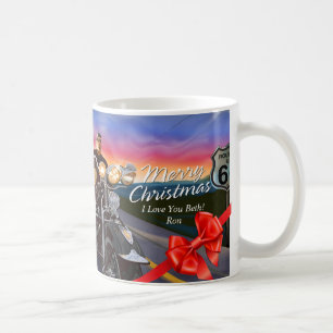 Vrolijk kerstfietsen 1 Mok