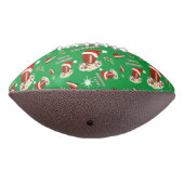 Vrolijk kerstFootball met snack Food Pattern American Football (Gedraaid 270)