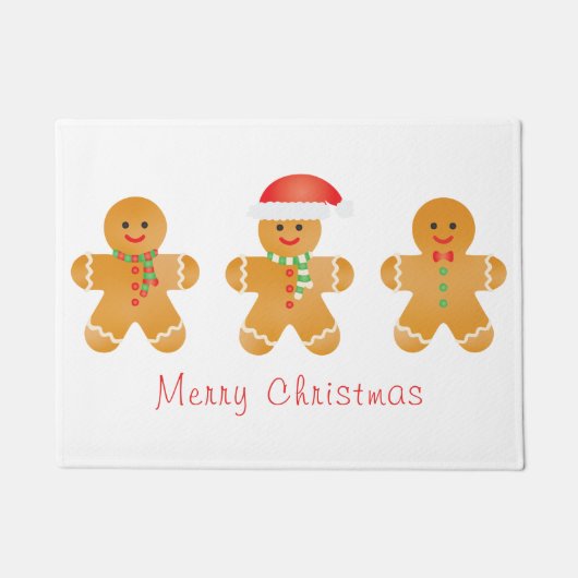Vrolijk kerstgebak mannen deurmat (Voorkant)