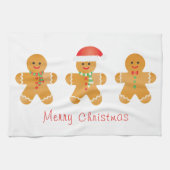 Vrolijk kerstgebak mannen theedoek (Horizontaal)