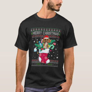 Vrolijk kerstgebak met sok Pajama Funny xm T-shirt