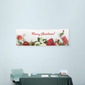 Vrolijk kerstgebanner spandoek (Beurs)