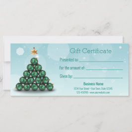 Vrolijk kerstgebaren - Boom Mint Pastel Gift Card