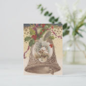  vrolijk kerstgebell feestdagenkaart (Staand voorkant)