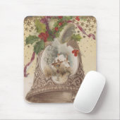 vrolijk kerstgebell muismat (Met muis)