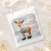 Vrolijk kerstgedoe met een pet bedankzakje (Geknipt)