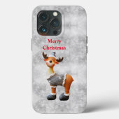 Vrolijk kerstgedoe met een pet Case-Mate iPhone case (Achterkant)