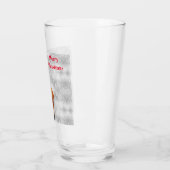 Vrolijk kerstgedoe met een pet glas (Links)