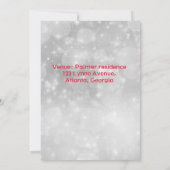 Vrolijk kerstgedoe met een pet kaart (Achterkant)