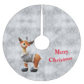 Vrolijk kerstgedoe met een pet kerstboom rok (Voorkant)