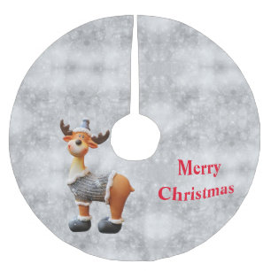 Vrolijk kerstgedoe met een pet kerstboom rok