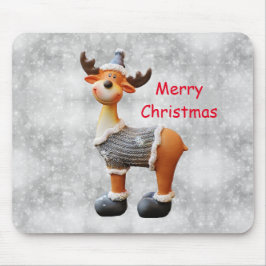 Vrolijk kerstgedoe met een pet muismat