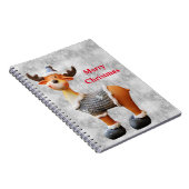 Vrolijk kerstgedoe met een pet notitieboek (Rechterzijde)
